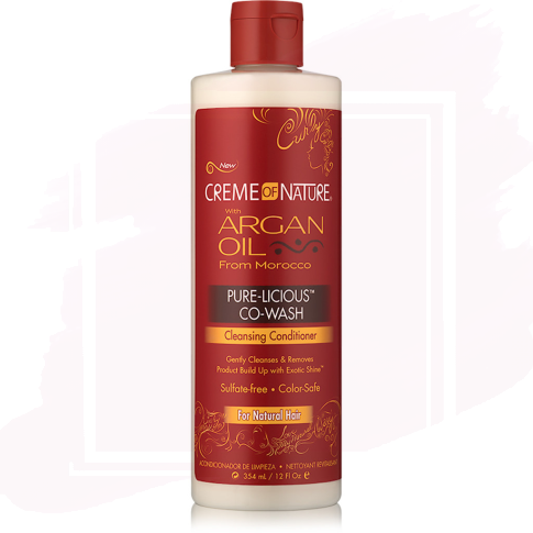 Creme of Nature Argan Oil Pure-Licious Co-Wash Cleansing Conditioner 354 ml