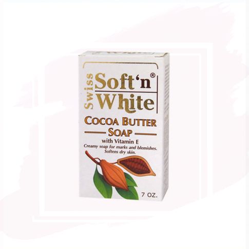 Soft'n White Swiss Cocoa Butter Soap 200 g