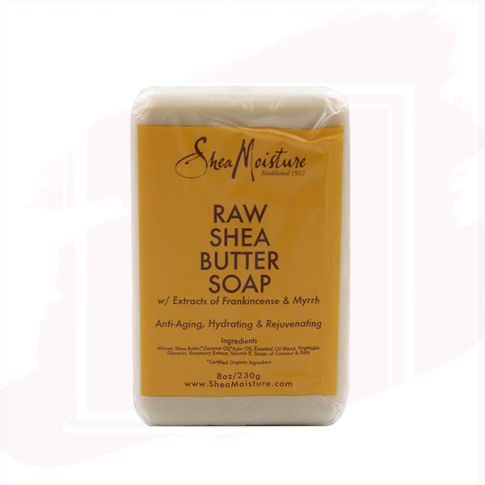 Shea Moisture Raw Shea Butter Soap - Jabón en Barra Hidratante Anti-Edad 230 g