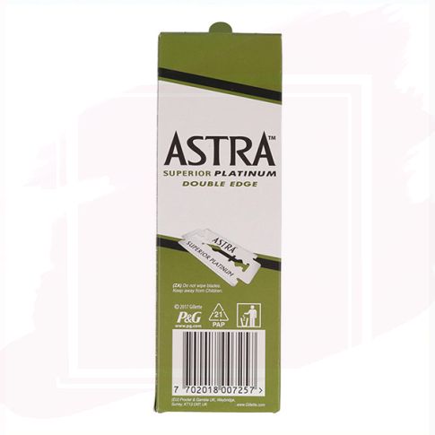 Astra Superior Platinum Blades Hojas de Afeitar 100 ud (20x5)