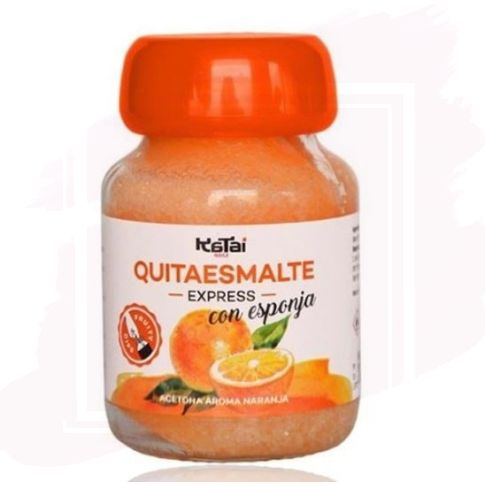 Katai Quitaesmalte con Esponja con Aroma a Naranja 75 ml