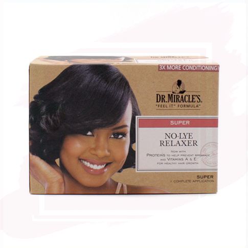 Dr. Miracles No Lye Relaxer Kit Super