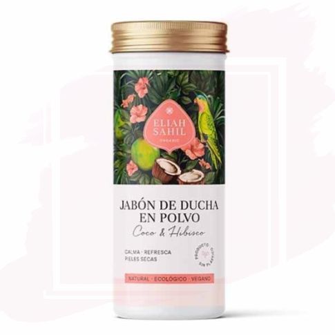 OUTLET Eliah Sahil Jabón en Polvo de Coco y Hibisco 90 g