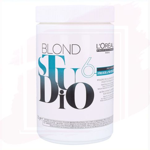 L'Oréal Blond Studio Freehand Polvo Decolorante para Técnicas a Mano Alzada (6 tonos) 400 g