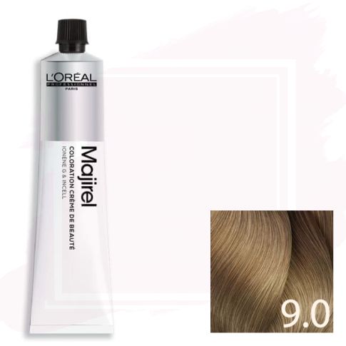 L'Oréal Majirel Tinte 9.0 - Rubio Muy Claro Ultra Natural 50 ml