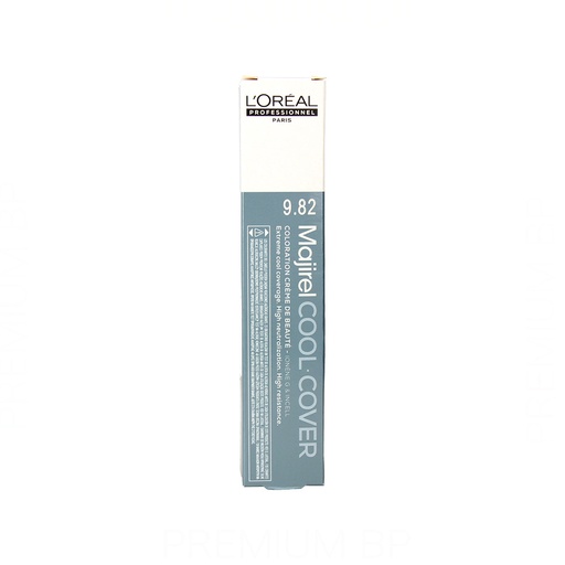 L'Oréal Majirel Cool Cover Tinte 9.82 - Rubio Muy Claro Mocha Irisado Frío 50 ml