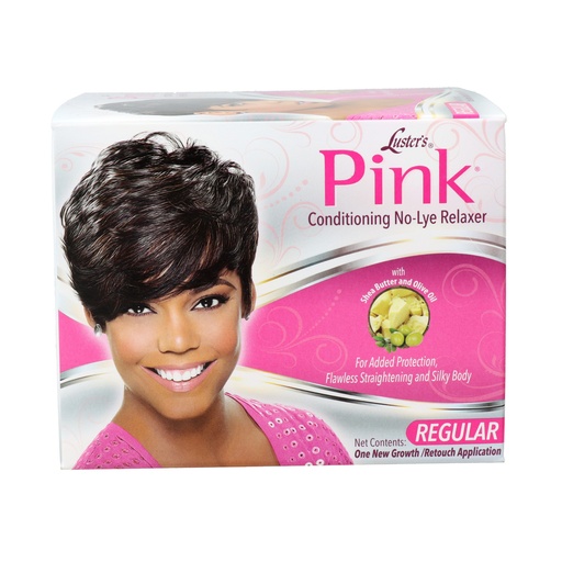 Luster's Pink Conditioning No Lye Relaxer Kit de Alisado Regular