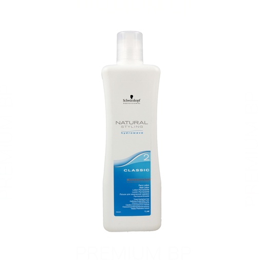 Schwarzkopf Natural Styling Classic 2 - Loción de Permanente para Cabello Coloreado o Sensibilizado 1000 ml*