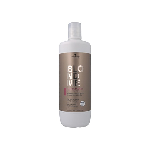 Schwarzkopf BlondMe All Blondes Light Champú Ligero para todo tipo de Rubios 1000 ml