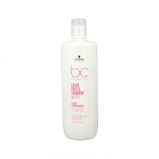 Schwarzkopf Bonacure Color Freeze pH 4,5 Champú para Cabello Coloreado 1000 ml