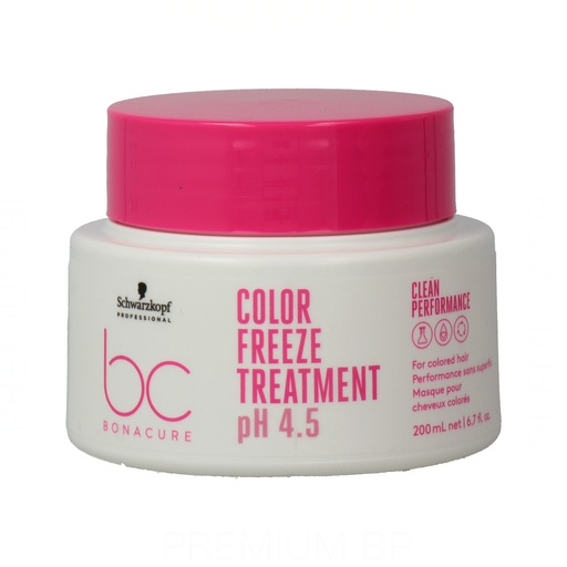 Schwarzkopf Bonacure Color Freeze pH 4,5 Tratamiento para Cabello Coloreado 200 ml