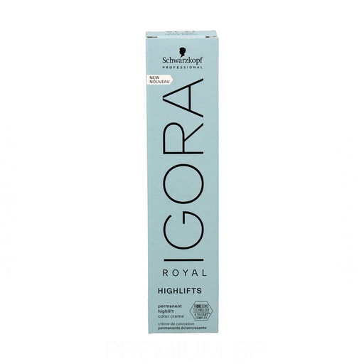 Schwarzkopf Igora Royal Highlifts Tinte Permanente 12-21 - Superaclarante Humo Ceniza 60 ml