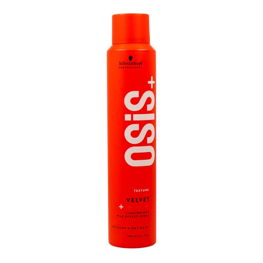 Schwarzkopf Osis Texture Velvet Spray Ligero con Efecto Cera 200 ml