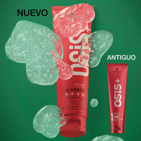 OUTLET Schwarzkopf Osis Texture G.Force Gel de Fijación Extrema 150 ml