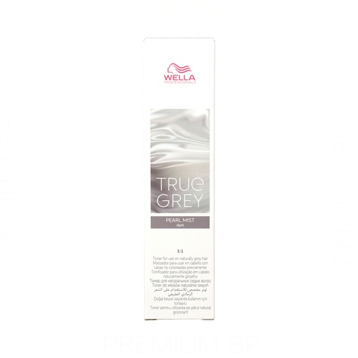 Wella True Grey Matizador para Cabellos Grises/Blancos - Pearl Mist Dark 60 ml