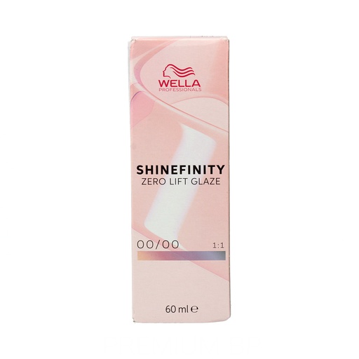 Wella Shinefinity Zero Lift Glaze Tinte 00/00 - Crystal Glaze 500ml