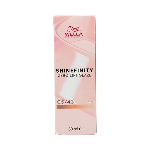 Wella Shinefinity Zero Lift Glaze Tinte 05/43 - Hot Chili