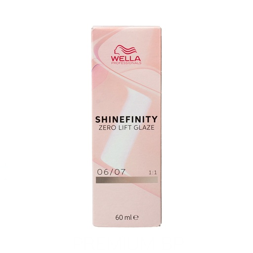 Wella Shinefinity Zero Lift Glaze Tinte 06/07 - Deep Walnut