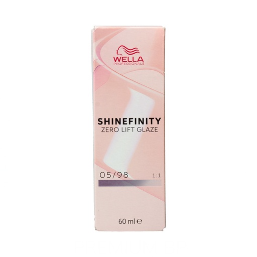 Wella Shinefinity Zero Lift Glaze Tinte 05/98 - Steel Orchid