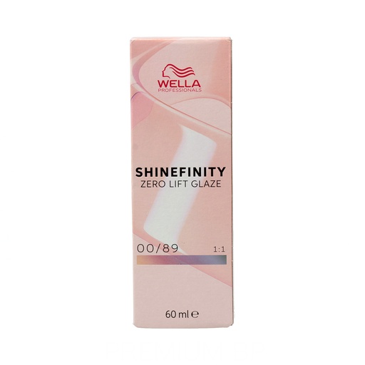 Wella Shinefinity Zero Lift Glaze Tinte 00/89 - Blue Booster