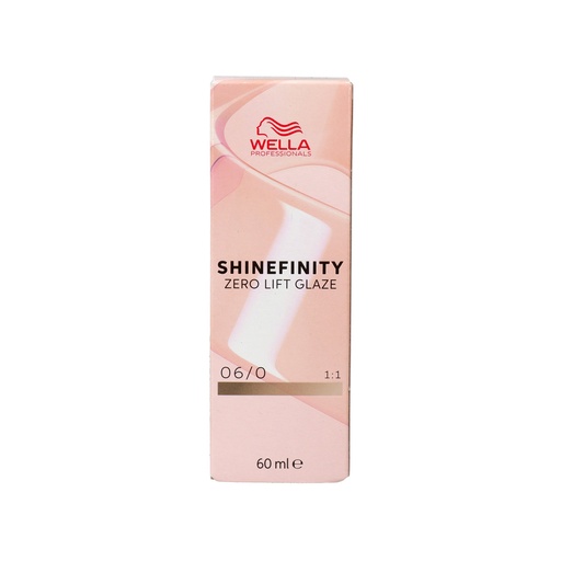 Wella Shinefinity Zero Lift Glaze Tinte 06/0 - Natural Brandy