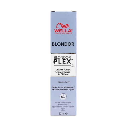 Wella Blondor Plex Crema Toner Tonalizante en Crema /81 60 ml