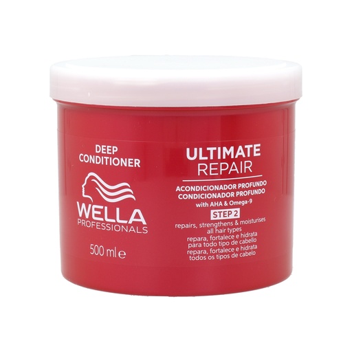 Wella Ultimate Repair Step 2 Deep Conditioner Acondicionador Reparador y Fortalecedor 500 ml