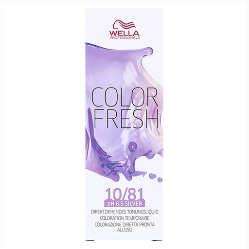 OUTLET Wella Color Fresh Tinte Semipermanente 10/81 - Rubio Platino Perla Ceniza 75 ml