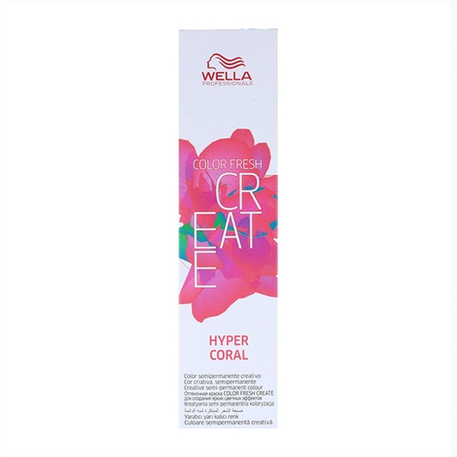 Wella Color Fresh Create Tinte Semipermanente - Hyper Coral 60 ml