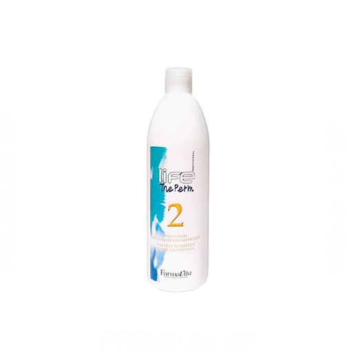 Farmavita Life The Perm nº2 para Cabellos Sensibilizados o Decolorados 500 ml