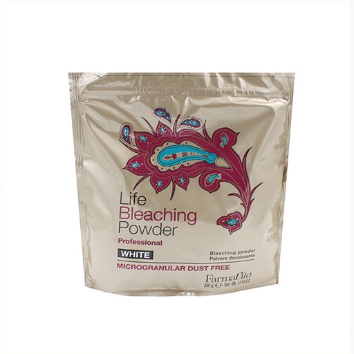 Farmavita Life Bleaching Powder Polvo Decolorante White (7 tonos) 500 g