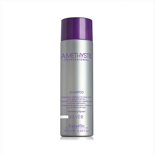 Farmavita Amethyste Silver Champú Neutralizante para Cabellos Blancos 250 ml