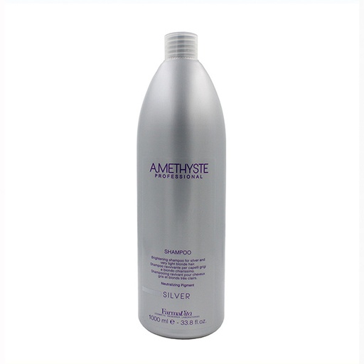 Farmavita Amethyste Silver Champú Neutralizante para Cabellos Blancos 1000 ml