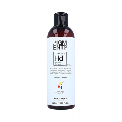 Alfaparf Pigments Hydrating Champú para Amplificar Reflejos 200 ml