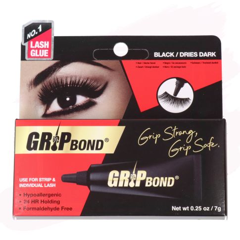 Ebin NY Grip Bond Eyelash Adhesive Grip Strong Tube Adhesivo 7 gr