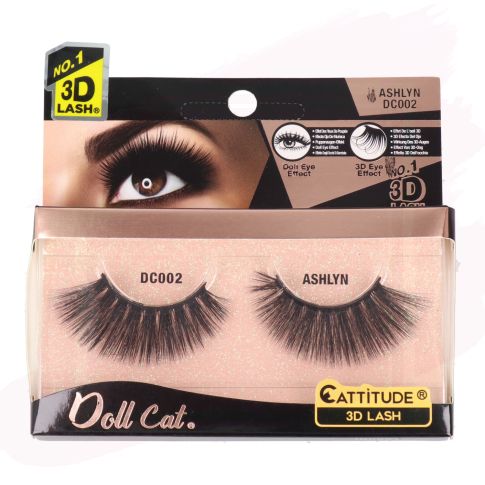 Ebin NY Cattitude Pestañas Postizas Doll Cat Lash Ashlyn DC002