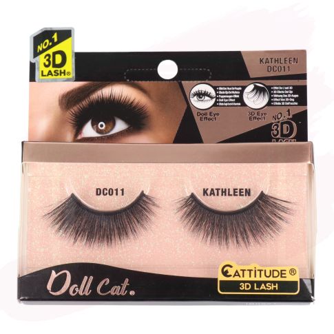 Ebin NY Cattitude Pestañas Postizas Doll Cat Lash Kathleen DC011