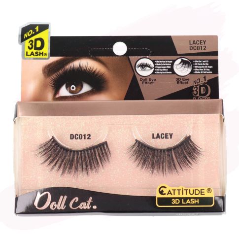 Ebin NY Cattitude Pestañas Postizas Doll Cat Lash Lacey DC012