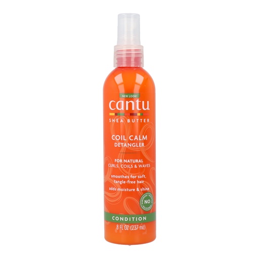 Cantu Shea Butter for Natural Hair Coil Calm Detangler Estirante de Rizos 237 ml