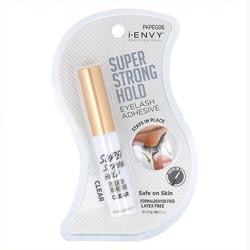 I Envy Super Strong Hold Eyelash Adhesive - Adhesivo para Pestañas Transparente 5 g