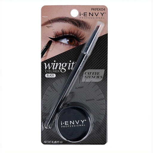 I Envy Wing It Eyeliner Kit Negro