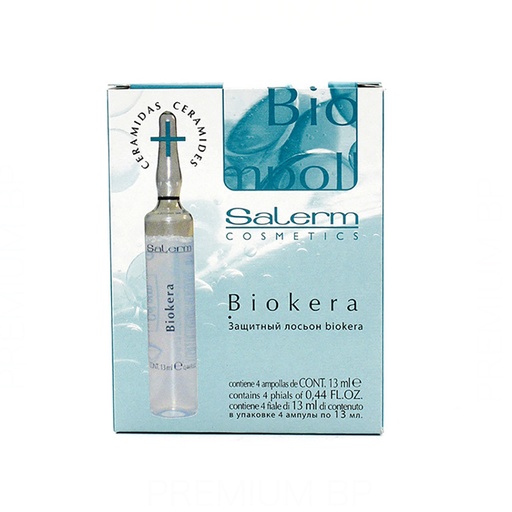 Salerm Biokera Tratamiento Concentrado Reparador en Ampollas 4x13 ml