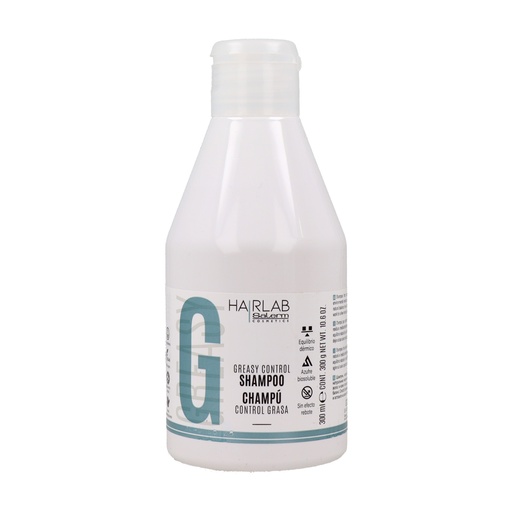 Salerm Hair Lab Greasy Control Champú para Cabellos Grasos 300 ml