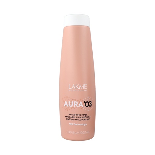 Lakmé Aura'03 Tratamiento de Alisado - Hyaluronic Mascarilla 1000 ml