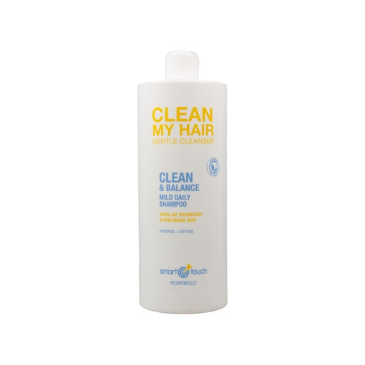 Montibello Smart Touch Clean My Hair Champú Limpiador Suave 1000 ml