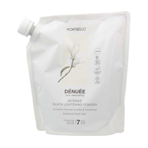 Montibello Dénuée Intense Black Polvo Decolorante Intenso Sin Amoniaco 7 Tonos 500 g