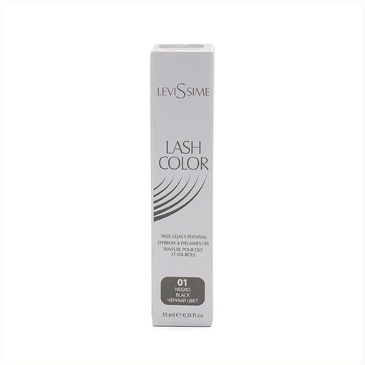 Levissime Lash Color Tinte para Pestañas y Cejas 01 Negro 15 ml