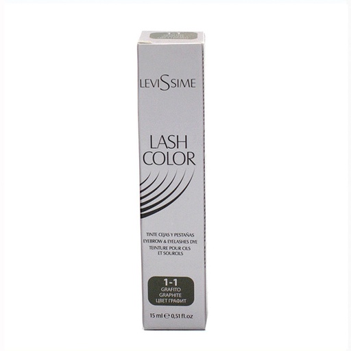 Levissime Lash Color Tinte para Pestañas y Cejas 1-1 Grafito 15 ml