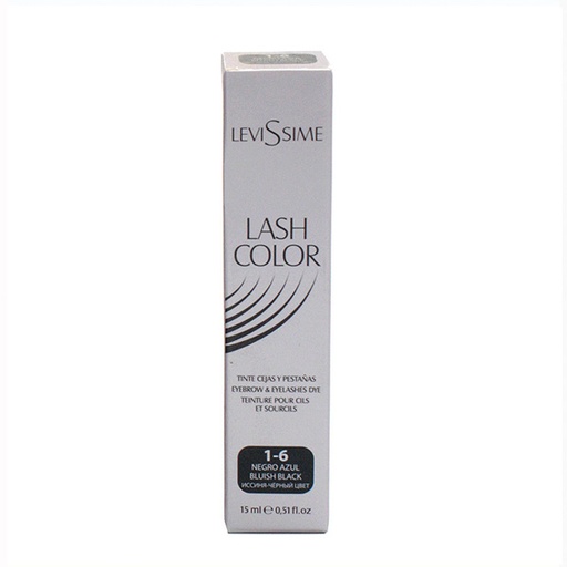 Levissime Lash Color Tinte para Pestañas y Cejas 1-6 Negro Azul 15 ml