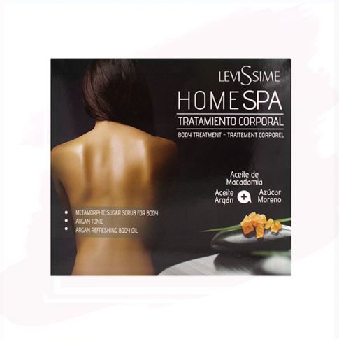 Levissime Pack Home Spa Tratamiento Corporal Argan